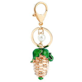 Best-selling Corn Car Keychain Bag Hanging Accessories Gift
