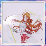 SAO Acrylic Stand Figure Double-Sided Transparent Desktop Decor