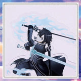 SAO Acrylic Stand Figure Double-Sided Transparent Desktop Decor