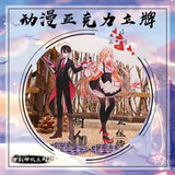 SAO Acrylic Stand Figure Double-Sided Transparent Desktop Decor