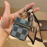 Leather Keychain Coin Wallet Pouch Mini Storage Bag