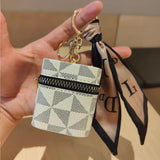 Leather Keychain Coin Wallet Pouch Mini Storage Bag