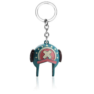 Anime One Piece Chopper Hat 3D Model Keychain Creative Pendant