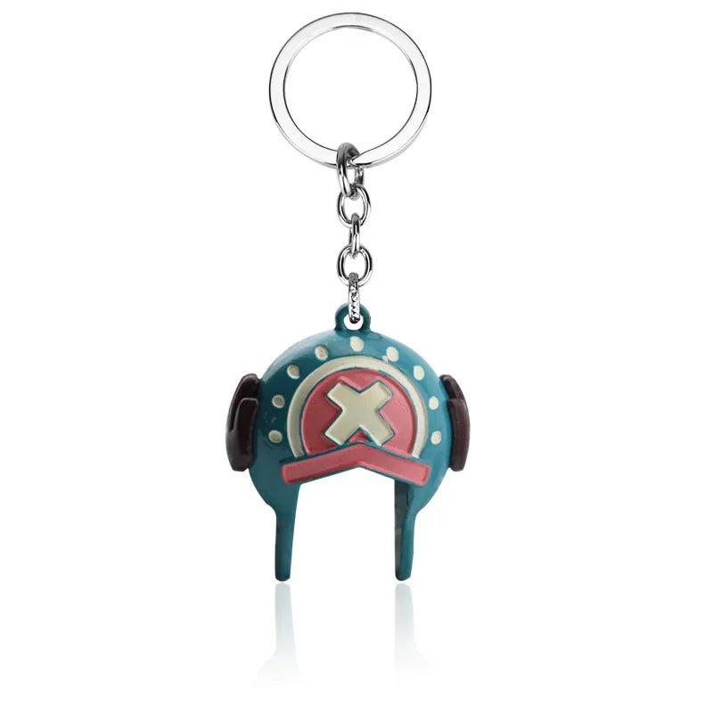 Anime One Piece Chopper Hat 3D Model Keychain Creative Pendant