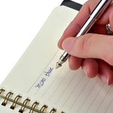 Telescoping Pen Keychain Stainless Steel Ergonomic Ball School Office Supplies