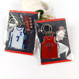 Slam Dunk Anime Keychain - Sakuragi Hanamichi & Kaede Rukawa Key Chain