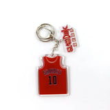 Slam Dunk Anime Keychain - Sakuragi Hanamichi & Kaede Rukawa Key Chain