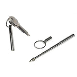 Mini Stylus Keychain Telescopic Ballpoint Pen Metal Key Ring Tools