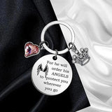 Bible Verse Keychain Christmas Religious Faith for Women Men