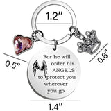 Bible Verse Keychain Christmas Religious Faith for Women Men