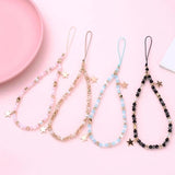 Beaded Chain Mobile Phone Strap Women's Anti-Lost Lanyard Pendant