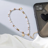 Beaded Chain Mobile Phone Strap Women's Anti-Lost Lanyard Pendant