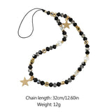 Beaded Chain Mobile Phone Strap Women's Anti-Lost Lanyard Pendant