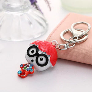Key Chain Lady Purse Pendant Little Gift Little Starfish Pendant