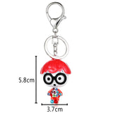 Key Chain Lady Purse Pendant Little Gift Little Starfish Pendant