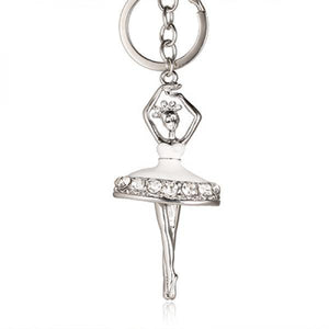 GYWYN2020 Ballerina Pendant Keychain for Car or Bag