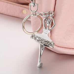 GYWYN2020 Ballerina Pendant Keychain for Car or Bag