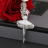 GYWYN2020 Ballerina Pendant Keychain for Car or Bag