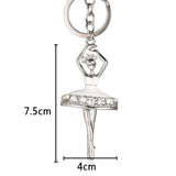 GYWYN2020 Ballerina Pendant Keychain for Car or Bag