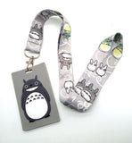 Totoro Lanyard Key Chain Card Holder Bank Card Neck Strap