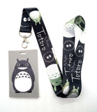 Totoro Lanyard Key Chain Card Holder Bank Card Neck Strap