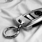 Lettering Mirror Metal Keychain Chaveiro Innovative Key Chains Rings