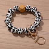 Baseball Charm Bracelet Keychain for Women Girls