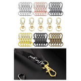 35pcs Swivel Clasp Lanyard Snap Hook Lobster Clue Set