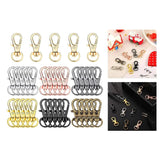 35pcs Swivel Clasp Lanyard Snap Hook Lobster Clue Set