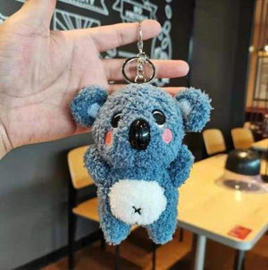 Ragdoll Doll Cartoon Koala Keychain Plush Toy