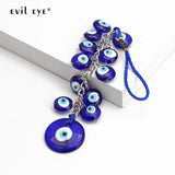 Evil Eye Beads Round Pendant Wall Hanging Decoration