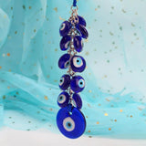 Evil Eye Beads Round Pendant Wall Hanging Decoration