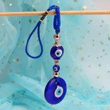 Evil Eye Beads Round Pendant Wall Hanging Decoration