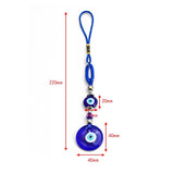 Evil Eye Beads Round Pendant Wall Hanging Decoration