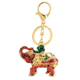 3D Elephant Car Key Ring Pendant - Female Bag Key Ring