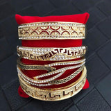 Algerian Chain Bracelet Moroccan Flower Pearl Bracelet