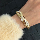 Algerian Chain Bracelet Moroccan Flower Pearl Bracelet