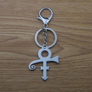 Prince RIP Memorial Symbol Keychain Pendant