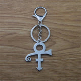 Prince RIP Memorial Symbol Keychain Pendant