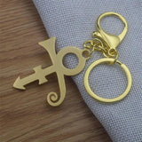 Prince RIP Memorial Symbol Keychain Pendant