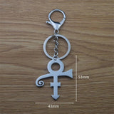 Prince RIP Memorial Symbol Keychain Pendant