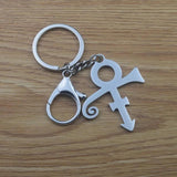 Prince RIP Memorial Symbol Keychain Pendant
