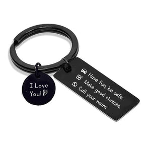 Drive Safe Keychain Call Your Mom Keychain Graduation Gift