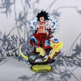 One Piece Luffy Roroa Zoro Ace Acrylic Stand Model Kids Toys