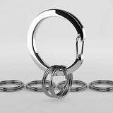 Spring Open Keyring Handbag Snap Car Key Chain Accessories DIY