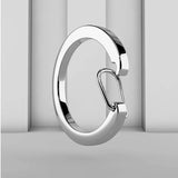 Spring Open Keyring Handbag Snap Car Key Chain Accessories DIY