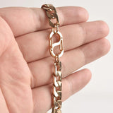 304 Stainless Steel Double Head Keychain Quick Hanging Keyring