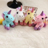 Colorful Unicorn Keychain Animal Cartoon Key Chain Jewelry Gift