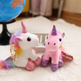 Colorful Unicorn Keychain Animal Cartoon Key Chain Jewelry Gift