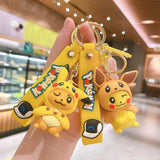 Silicone Duck Ghost KeyChain Dream Baby Elf Hot Schoolbag Phone Key Chain